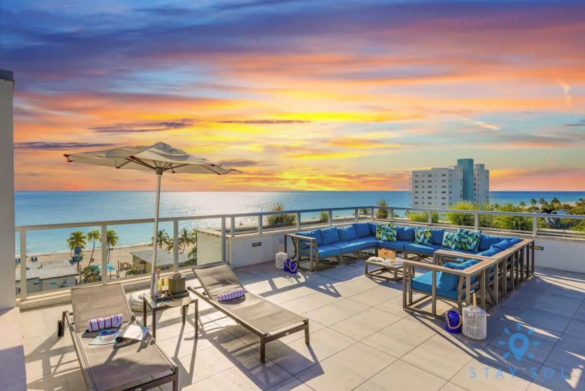 Rooftop Pool - Hollywood Beach Boardwalk Екстериор снимка