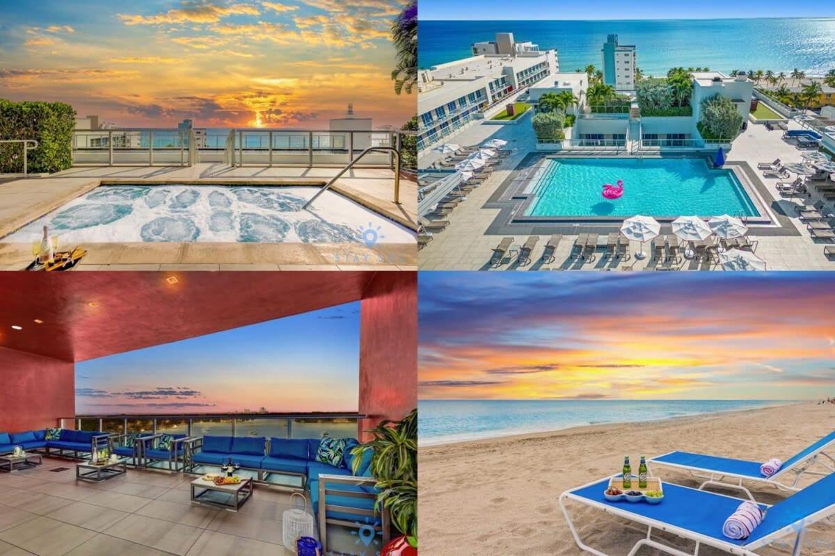 Rooftop Pool - Hollywood Beach Boardwalk Екстериор снимка
